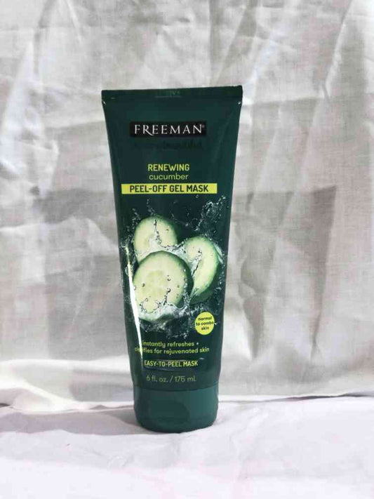 Cucumber peel-off face mask gel