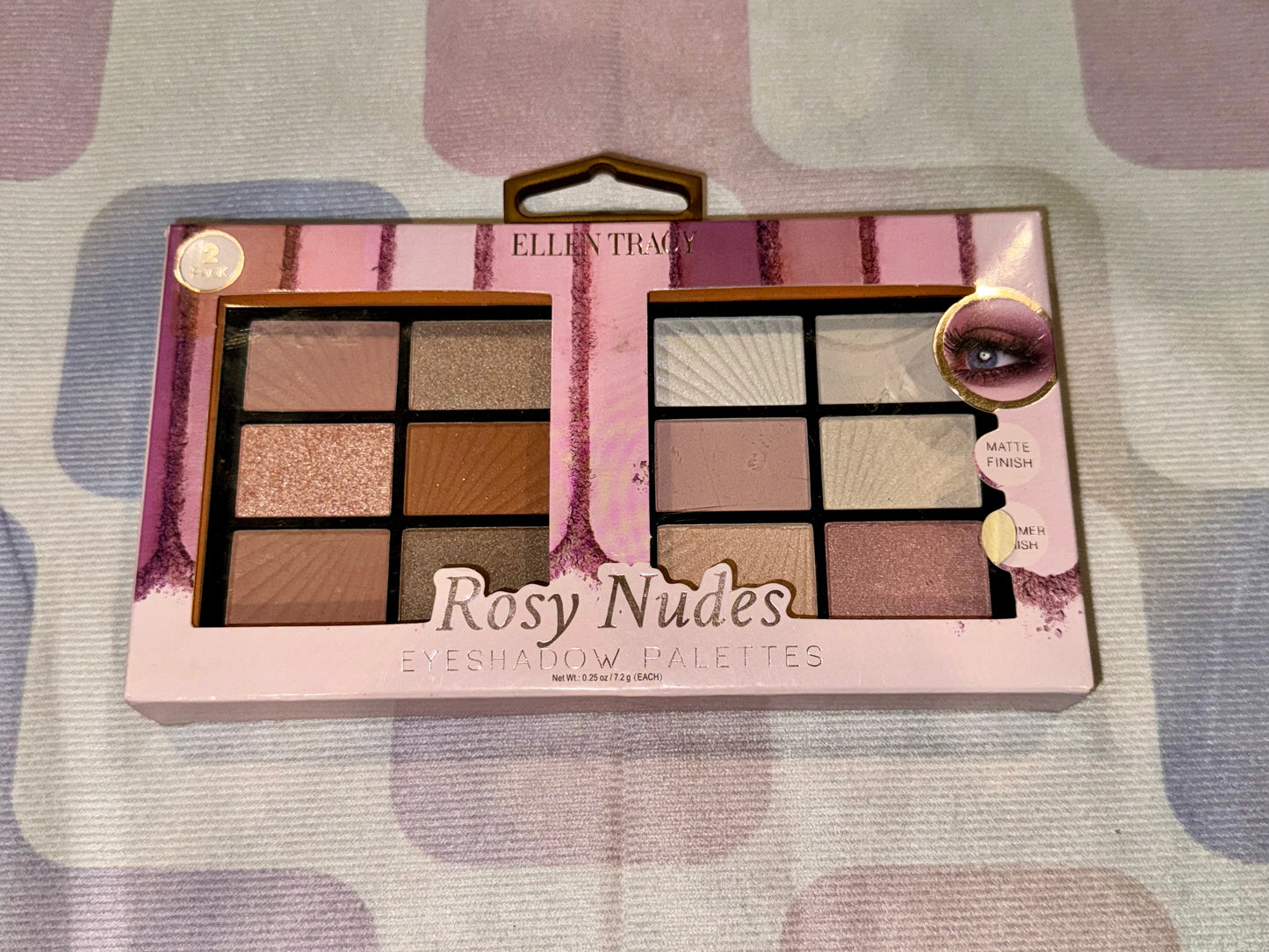 Ellen Tracy- Rosy Nudes Eyeshadow Palette