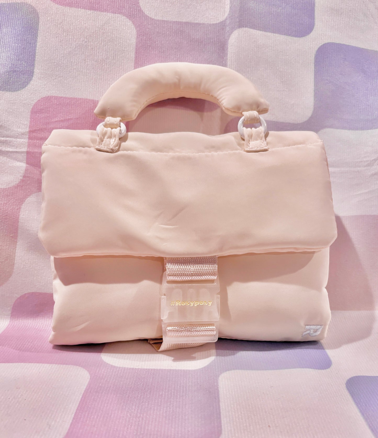 Cream Notebook Bag