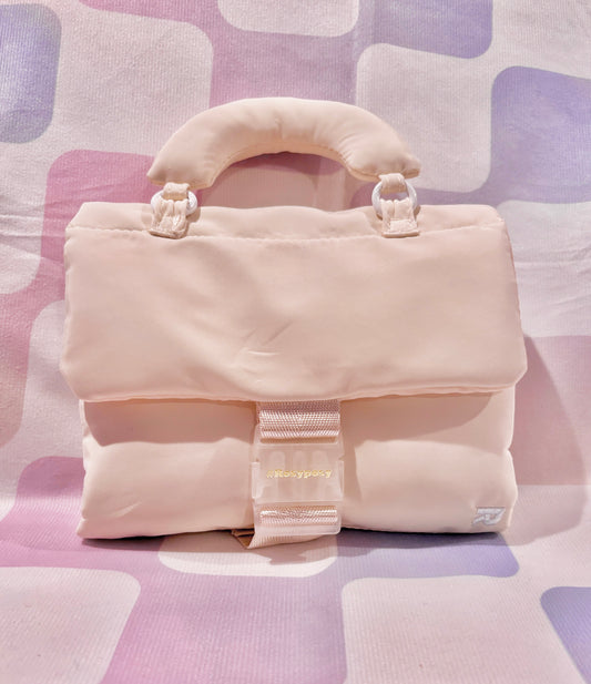 Cream Notebook Bag