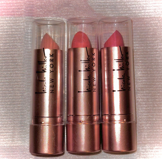 Nicole Miller Matte Lipsticks