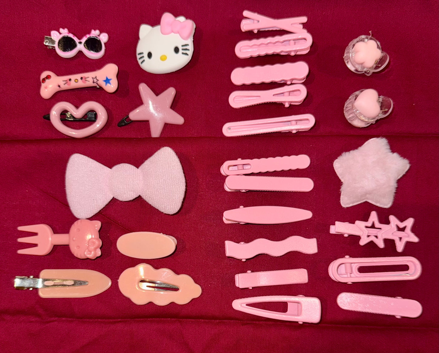Kawaii hairclips