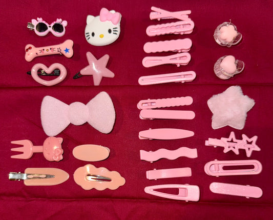 Kawaii hairclips