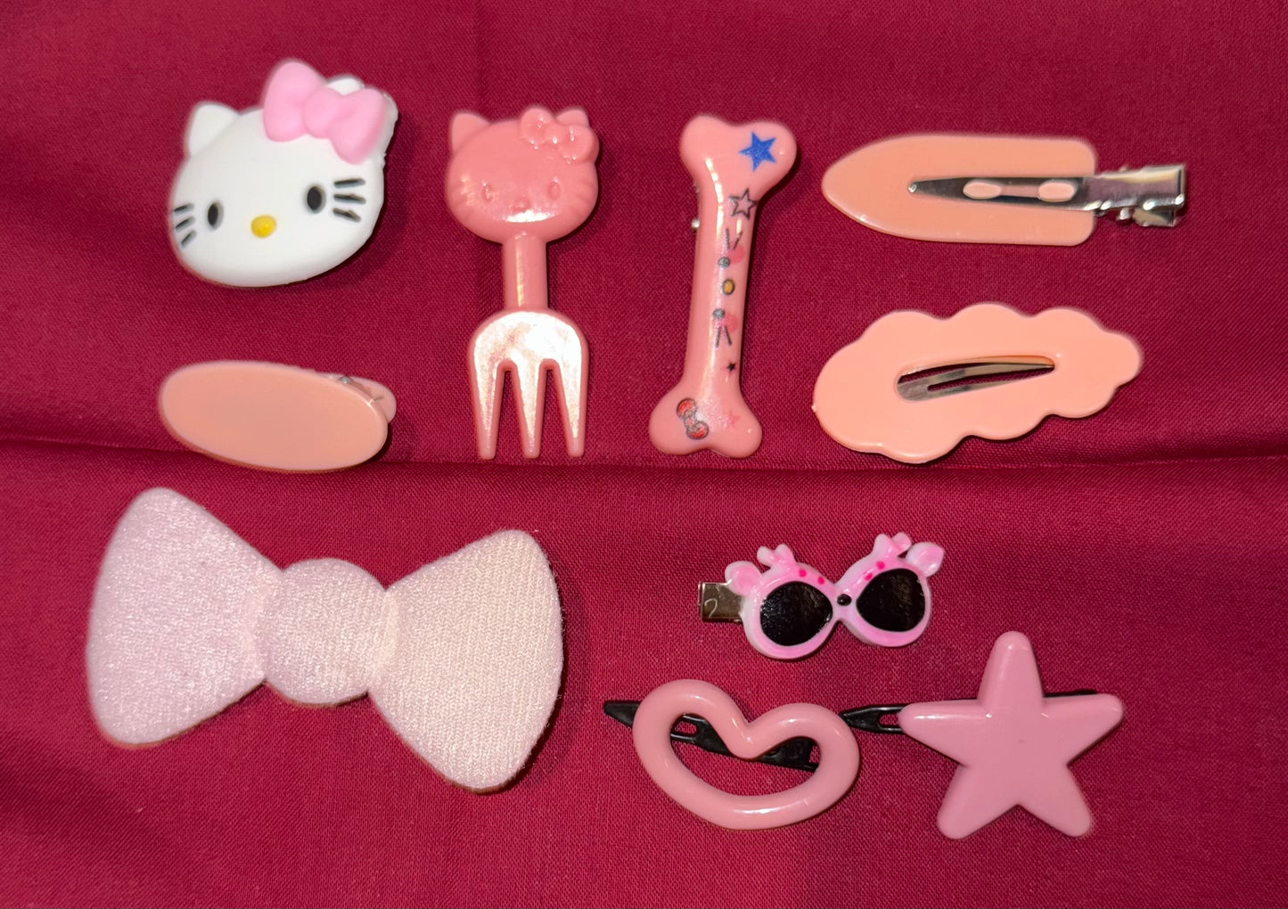 Kawaii hairclips